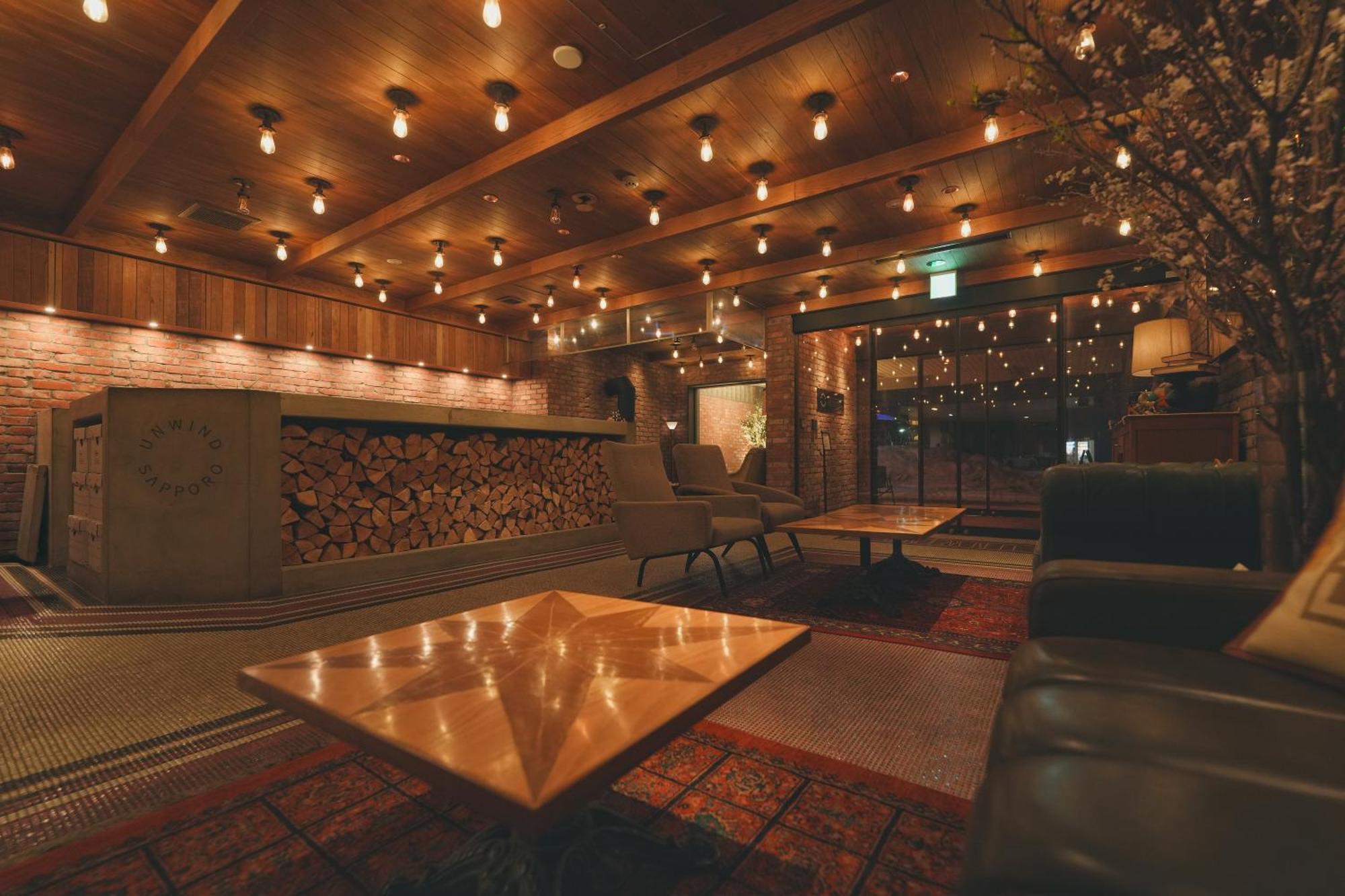 札幌放松酒店及酒吧 外观 照片